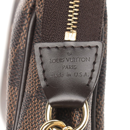 Louis Vuitton Damier Ebene Eva Clutch 8 of 10