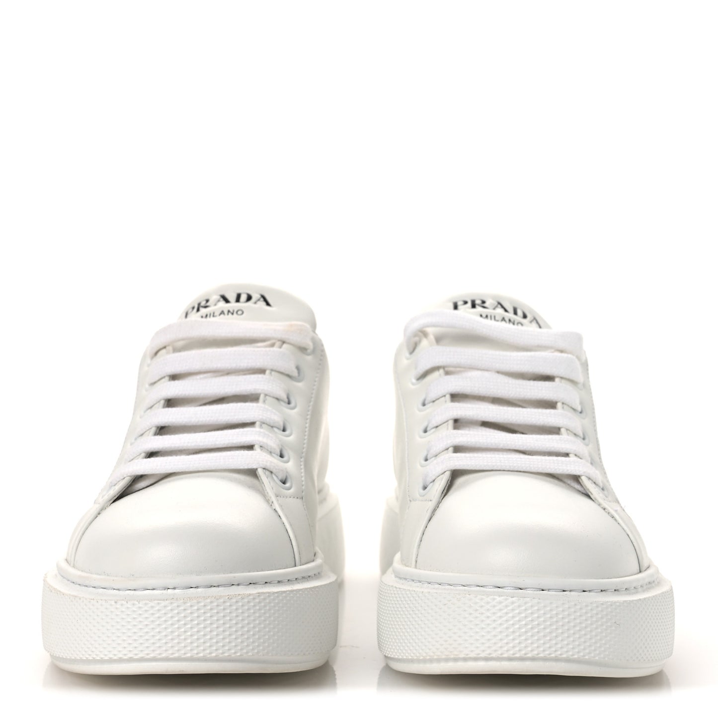 Vitello Soft Logo Womens Low Top Sneakers 36 White