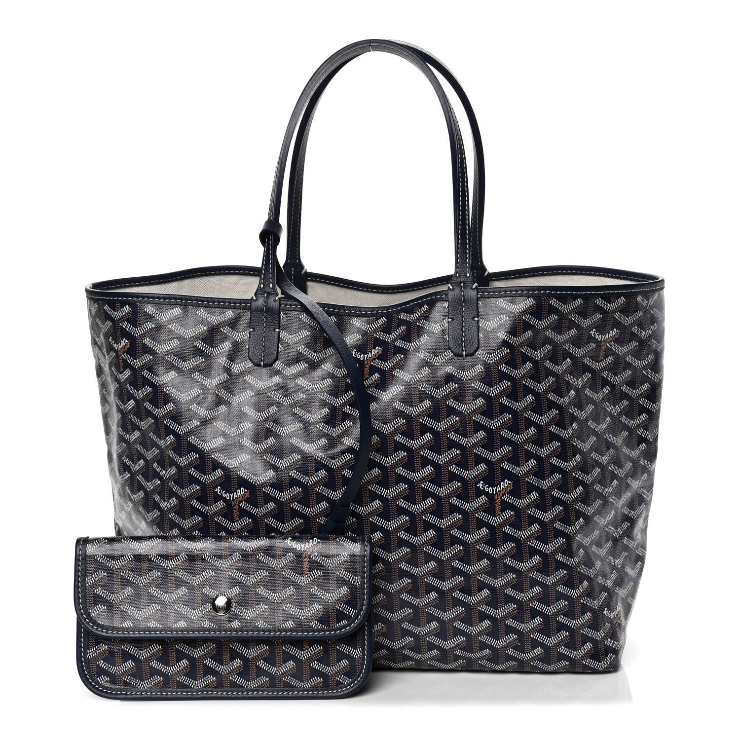 Goyard Goyardine Saint Louis PM Navy 1 of 8