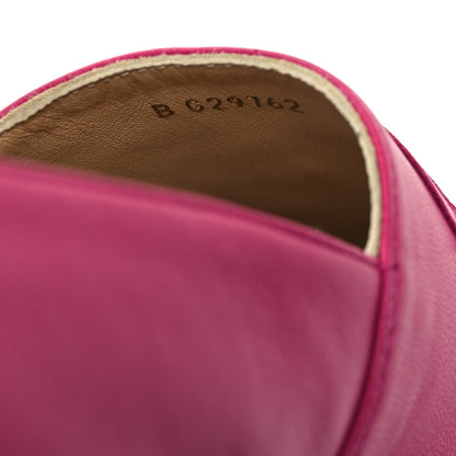 Chanel Lambskin CC Espadrilles 39 Fuchsia Black 9 of 9