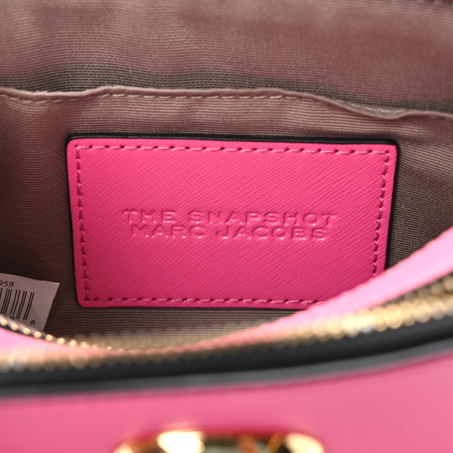 Marc Jacobs Saffiano Small Snapshot Camera Bag Pink 6 of 9