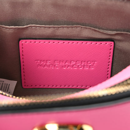 Marc Jacobs Saffiano Small Snapshot Camera Bag Pink 6 of 9