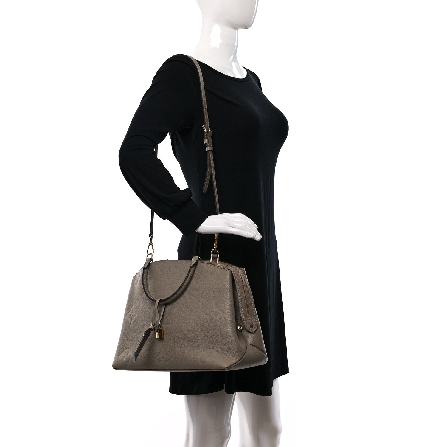 Louis Vuitton Empreinte Monogram Giant Grand Palais Tourterelle 2 of 8
