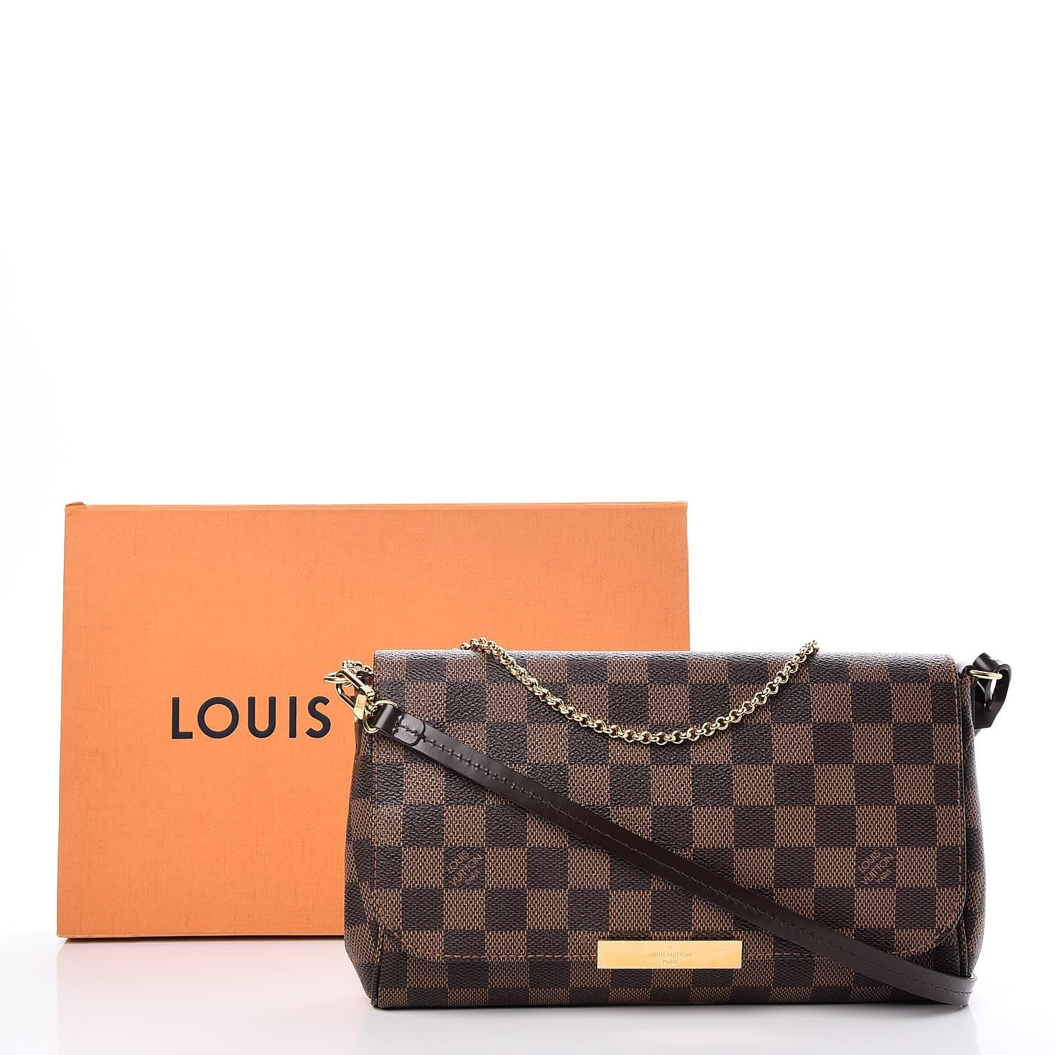 Louis Vuitton Damier Ebene Favorite MM 9 of 9