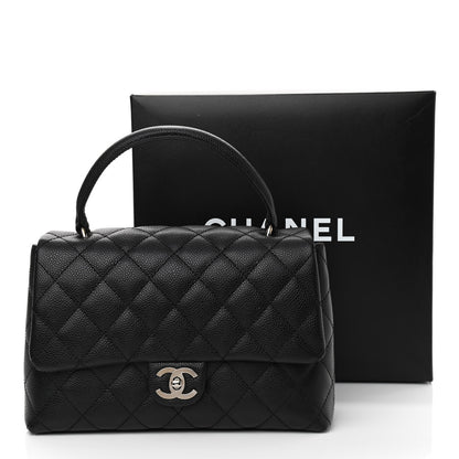 Chanel Caviar Quilted Medium Kelly Flap Bag Black 11 of 11