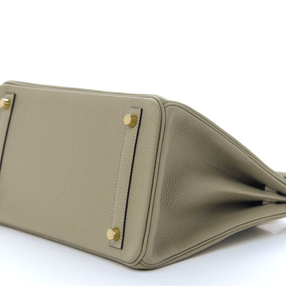 Hermes Togo Birkin 30 Sauge 9 of 9