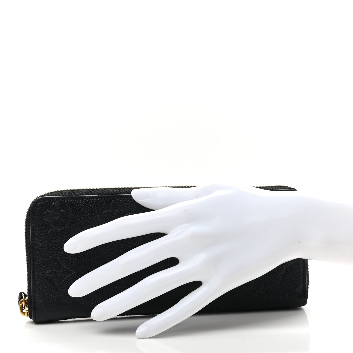 Louis Vuitton Empreinte Clemence Wallet Black 2 of 7