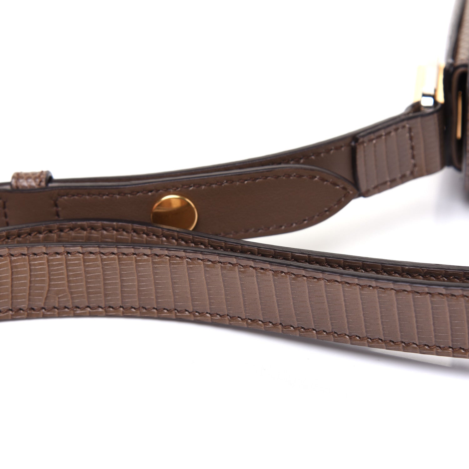 Gucci Lizard Small Sylvie 1969 Messenger Bag Taupe 17 of 18