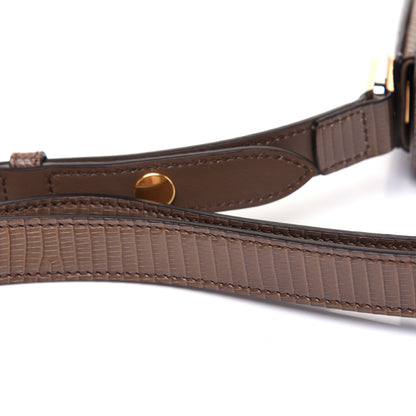 Gucci Lizard Small Sylvie 1969 Messenger Bag Taupe 17 of 18