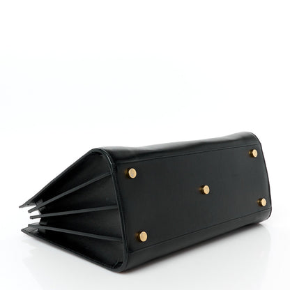 Saint Laurent Grained Calfskin Small Sac De Jour Black 4 of 11