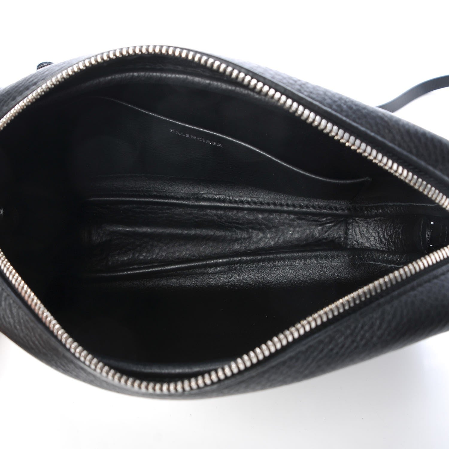 Balenciaga Calfskin Logo S Everyday Camera Bag Black 5 of 8