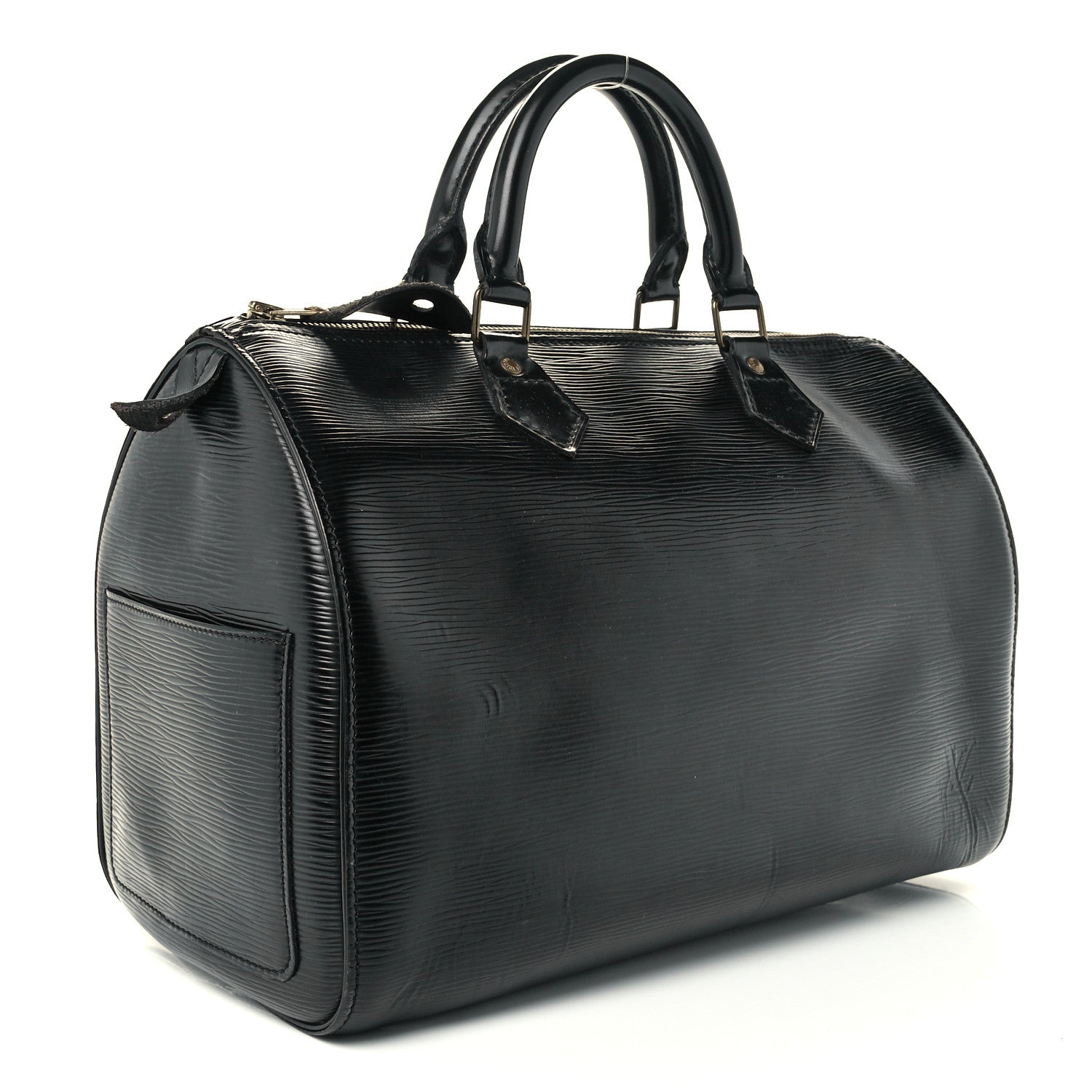 Louis Vuitton Epi Speedy 30 Black 3 of 12