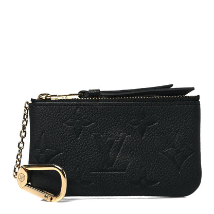 Louis Vuitton Empreinte Monogram Giant Key Pouch Black 1 of 7
