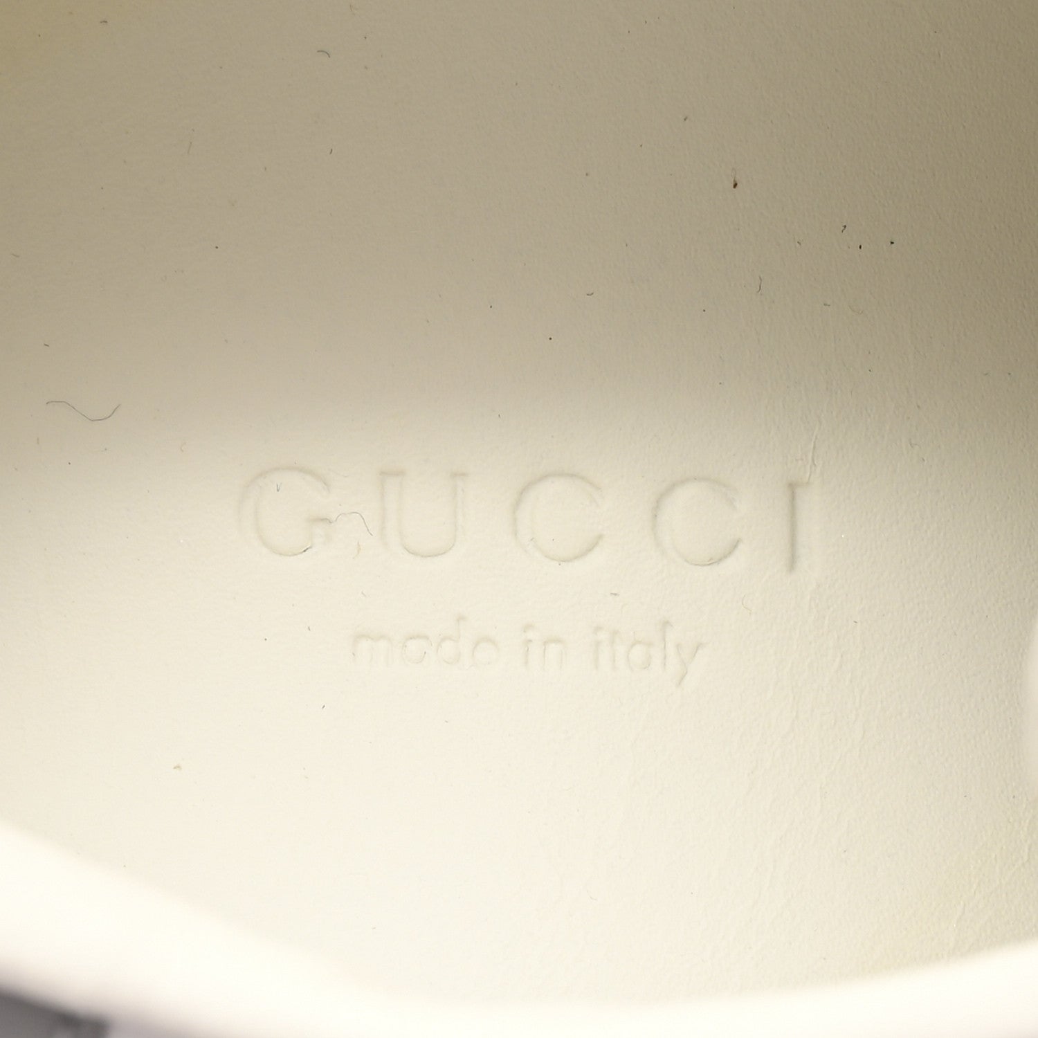 Gucci Calfskin Interlocking G Perforated Womens Ace Sneakers 37 White Grey Sky 8 of 10