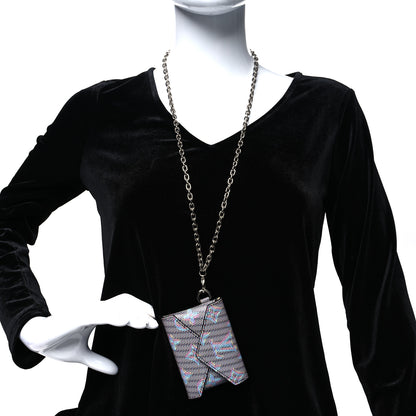 Louis Vuitton Monogram LV Pop Kirigami Necklace Blue 2 of 7