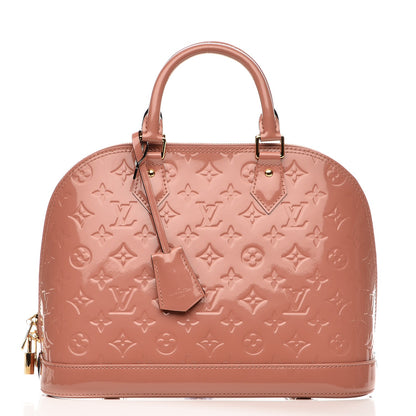 Louis Vuitton Vernis Alma PM Rose Velours 1 of 7
