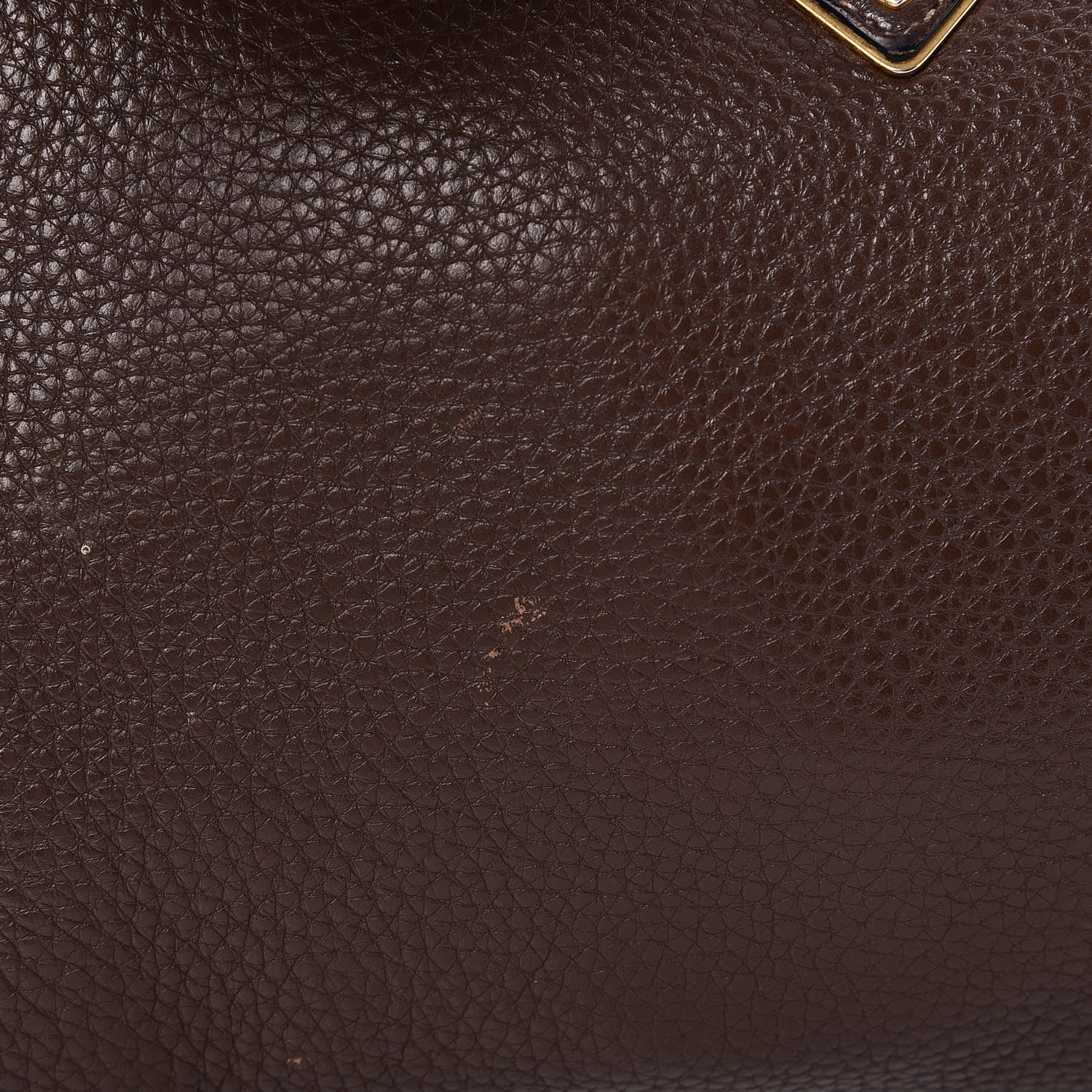 Prada Vitello Daino Zippered Crossbody Bag Bruciato 10 of 10