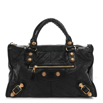 Balenciaga Agneau Giant 21 Gold Hardware Work Black 3 of 16