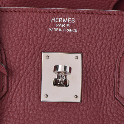 Hermes Taurillon Clemence Birkin 35 Bois de Rose 20 of 34