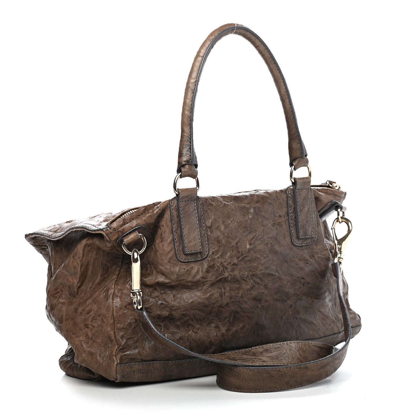 Tumbled Sheepskin Large Pandora Brown