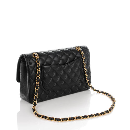 Chanel Caviar Quilted Medium Double Flap Black 3 of 8