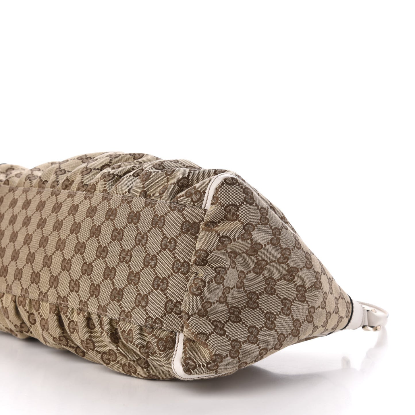 Monogram Large D Gold Hobo Off White