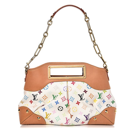 Louis Vuitton Monogram Multicolor Judy GM White 1 of 11