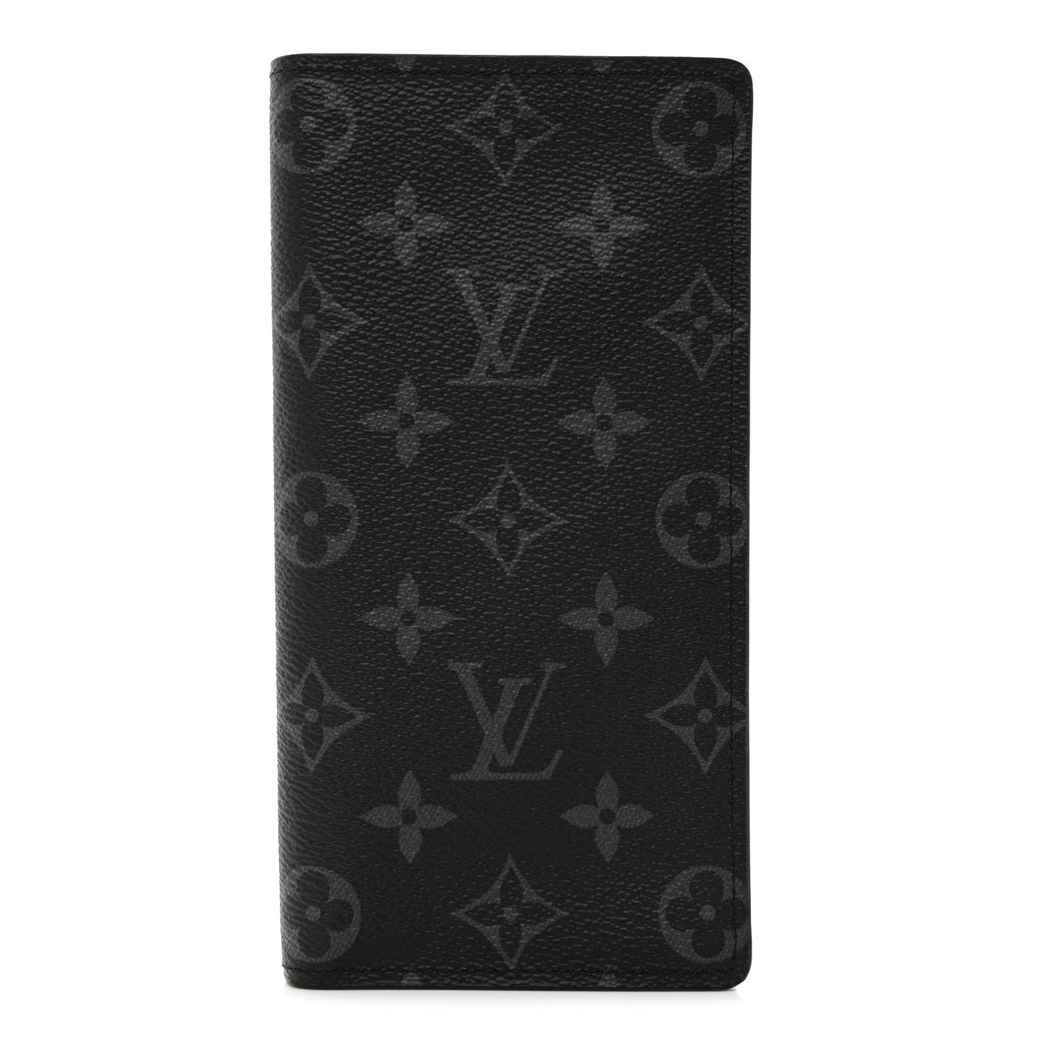 Louis Vuitton Monogram Eclipse Brazza Wallet 1 of 6