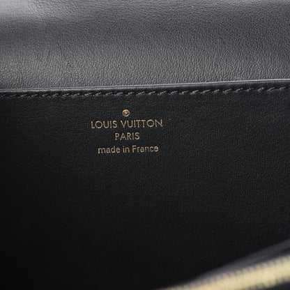 Louis Vuitton Grained Calfskin Vivienne NM Black 7 of 9