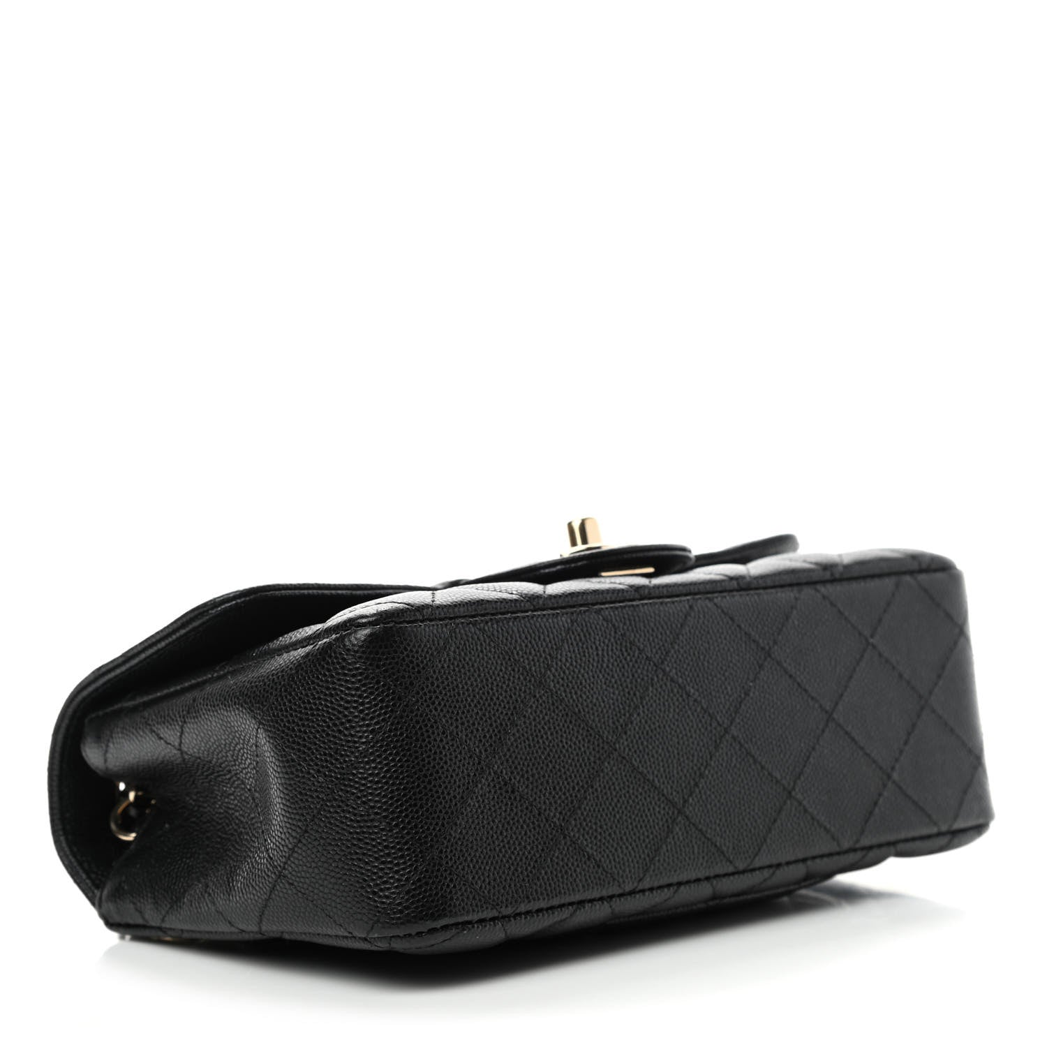 Chanel Caviar Quilted Mini Rectangular Flap Black 3 of 4