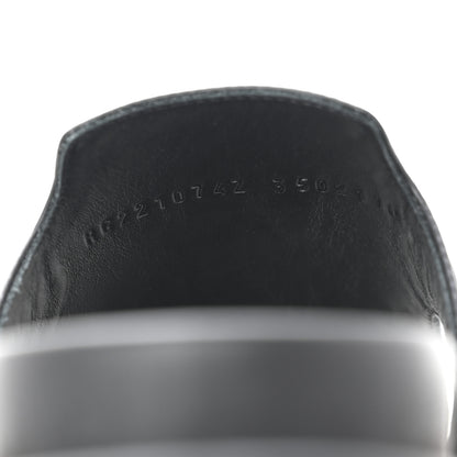 Hermes Calfskin Womens Empire Sandals 35 Black 9 of 10