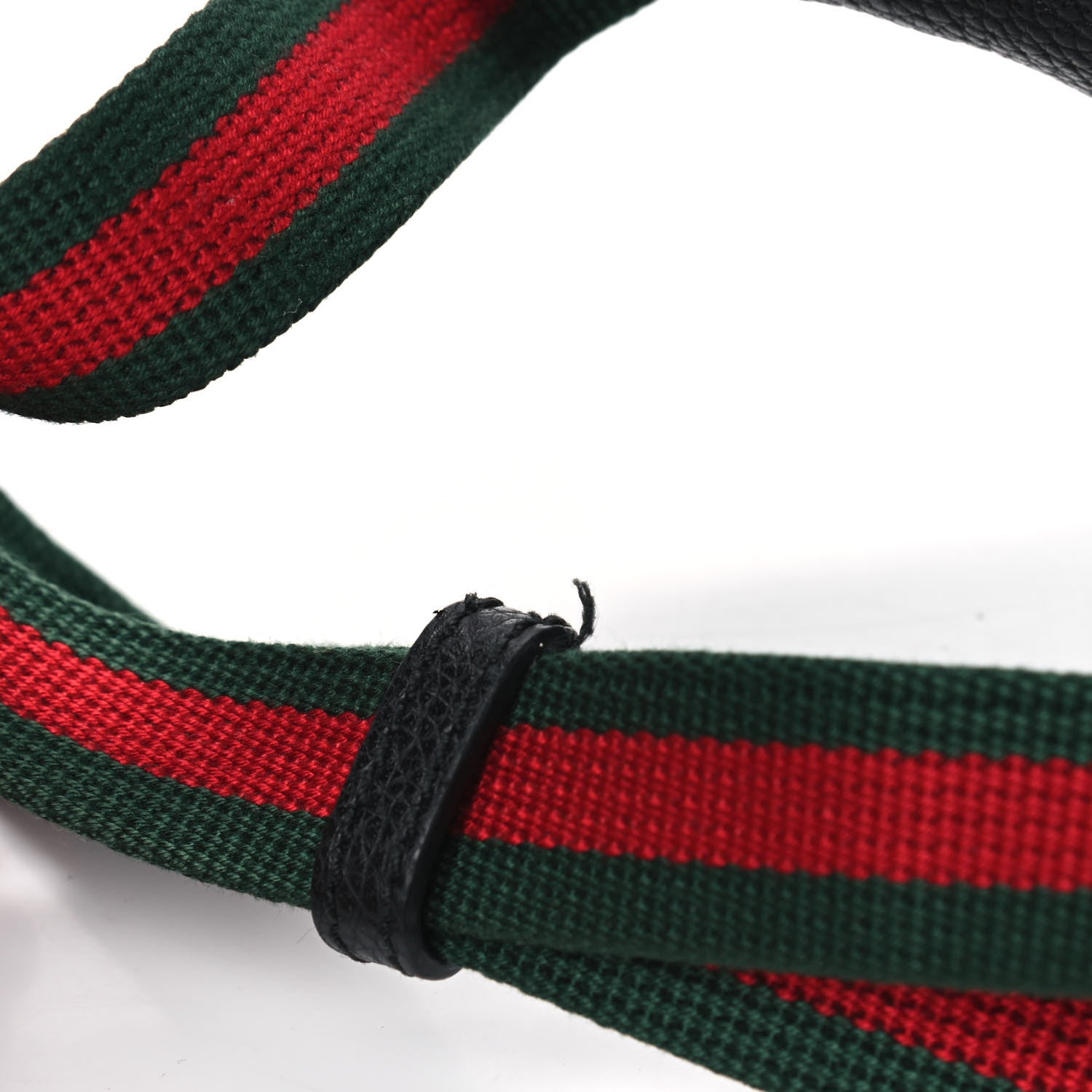 Gucci Grained Calfskin Small Logo Belt Bag Black 7 of 7