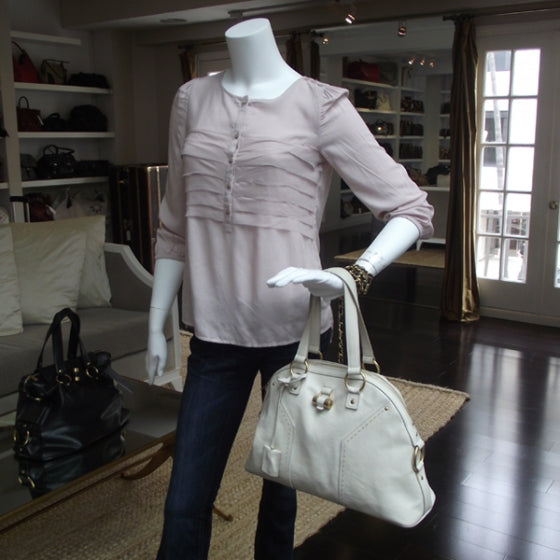 Leather Large Muse Tote