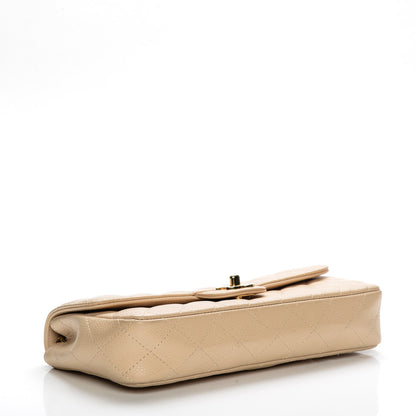 Chanel Caviar Quilted East West Flap Beige Clair 4 of 8