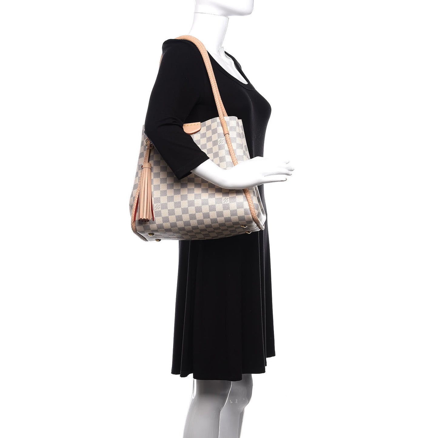 Damier Azur Propriano Rose Ballerine