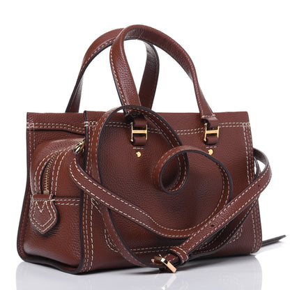 Marc Jacobs Textured Calfskin Mini Cruiser Convertible Satchel Falafel 4 of 11