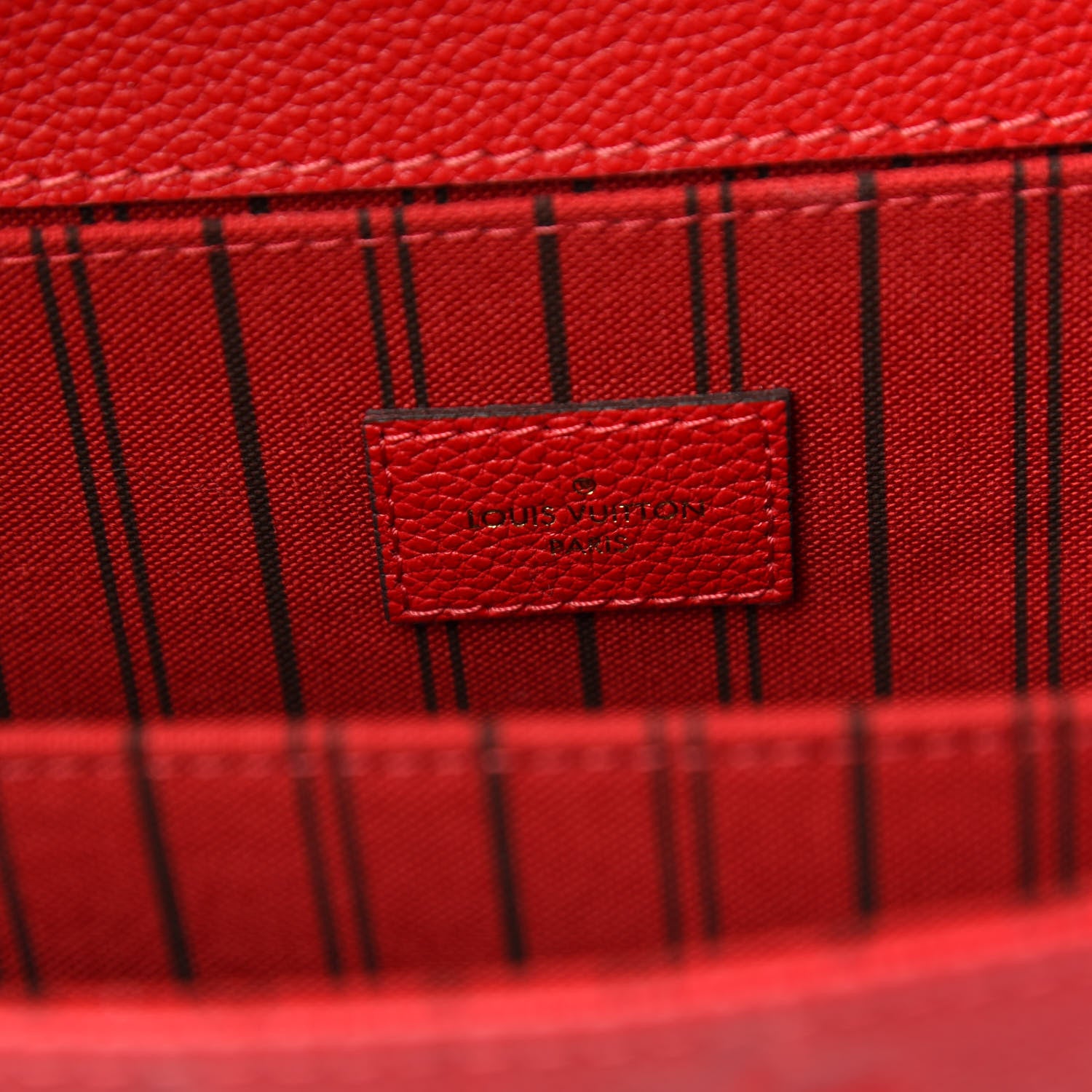 Louis Vuitton Empreinte Pochette Metis Scarlet 5 of 9