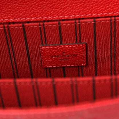 Louis Vuitton Empreinte Pochette Metis Scarlet 5 of 9