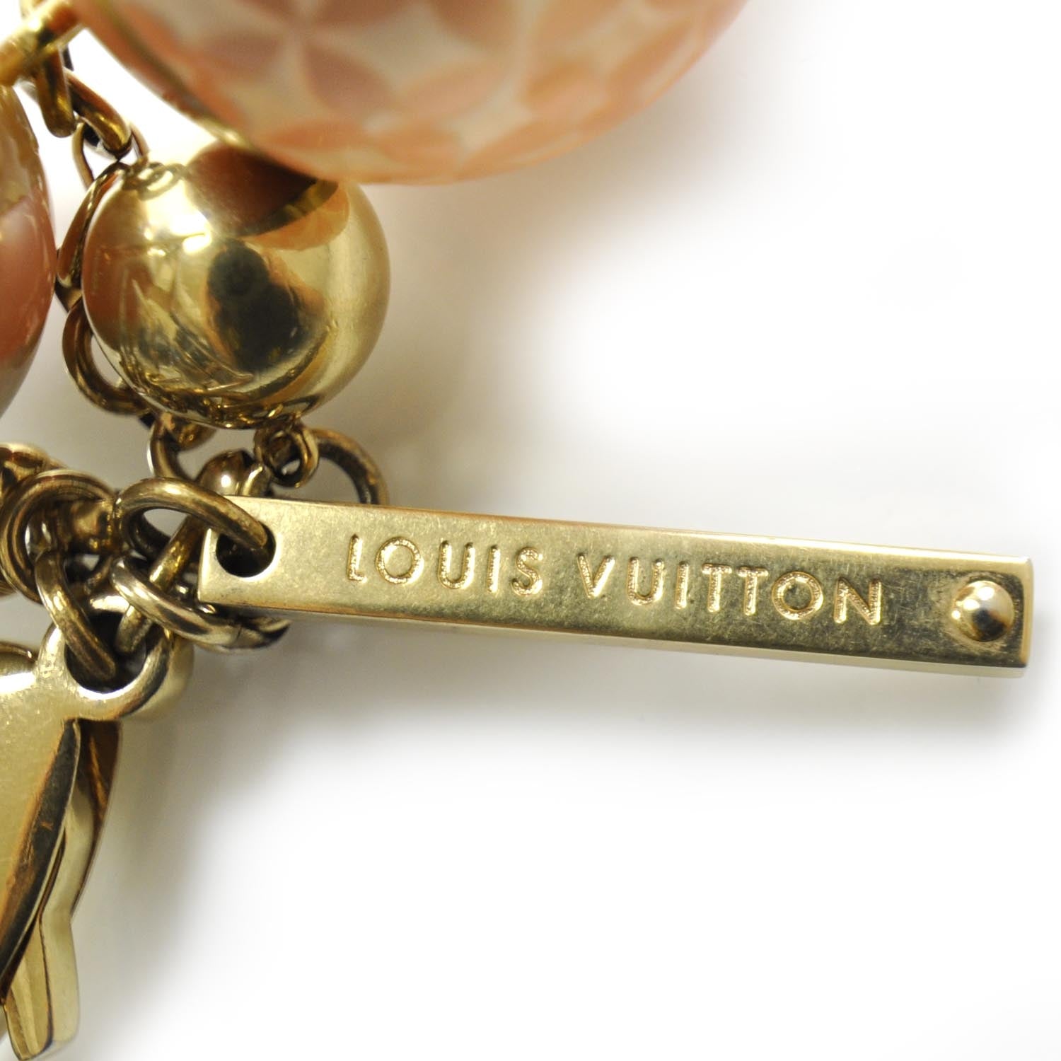 Louis Vuitton Mini Lin Bag Charm 4 of 5