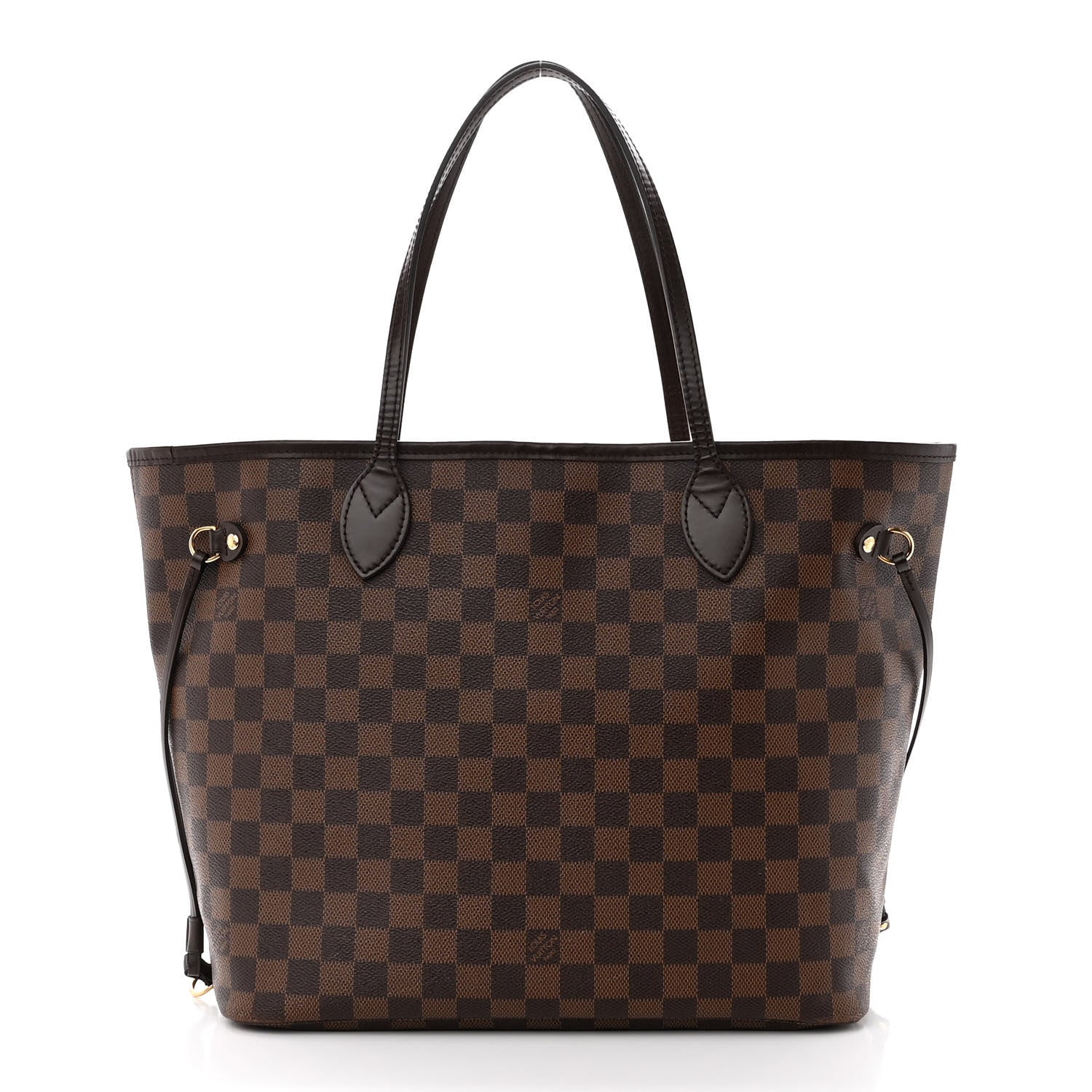 Louis Vuitton Damier Ebene Neo Neverfull MM Rose Ballerine 2 of 14