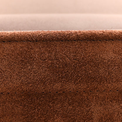 Celine Suede Matelasse Quilted Chain Shoulder Bag Brown 6 of 9