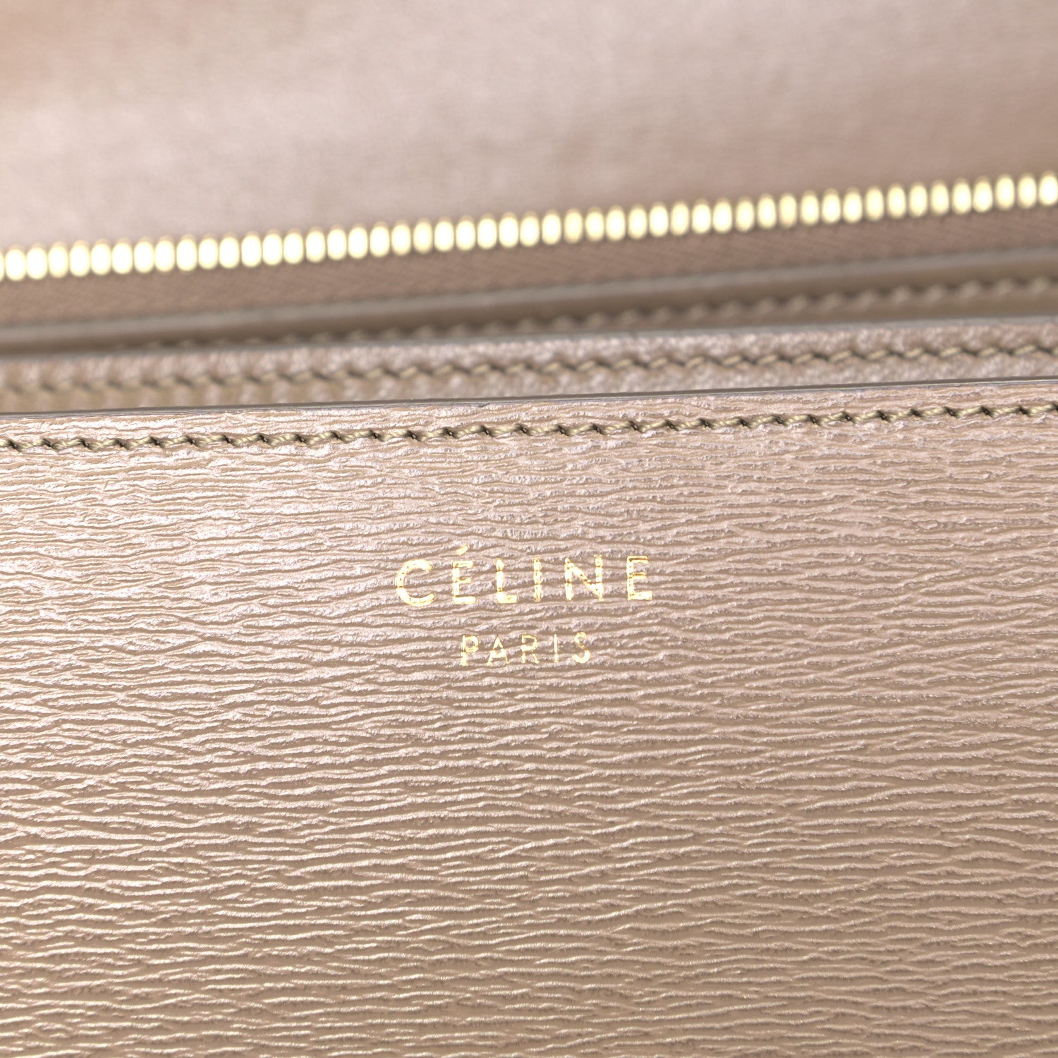 Celine Liege Calfskin Medium Classic Box Flap Bag Taupe 5 of 5
