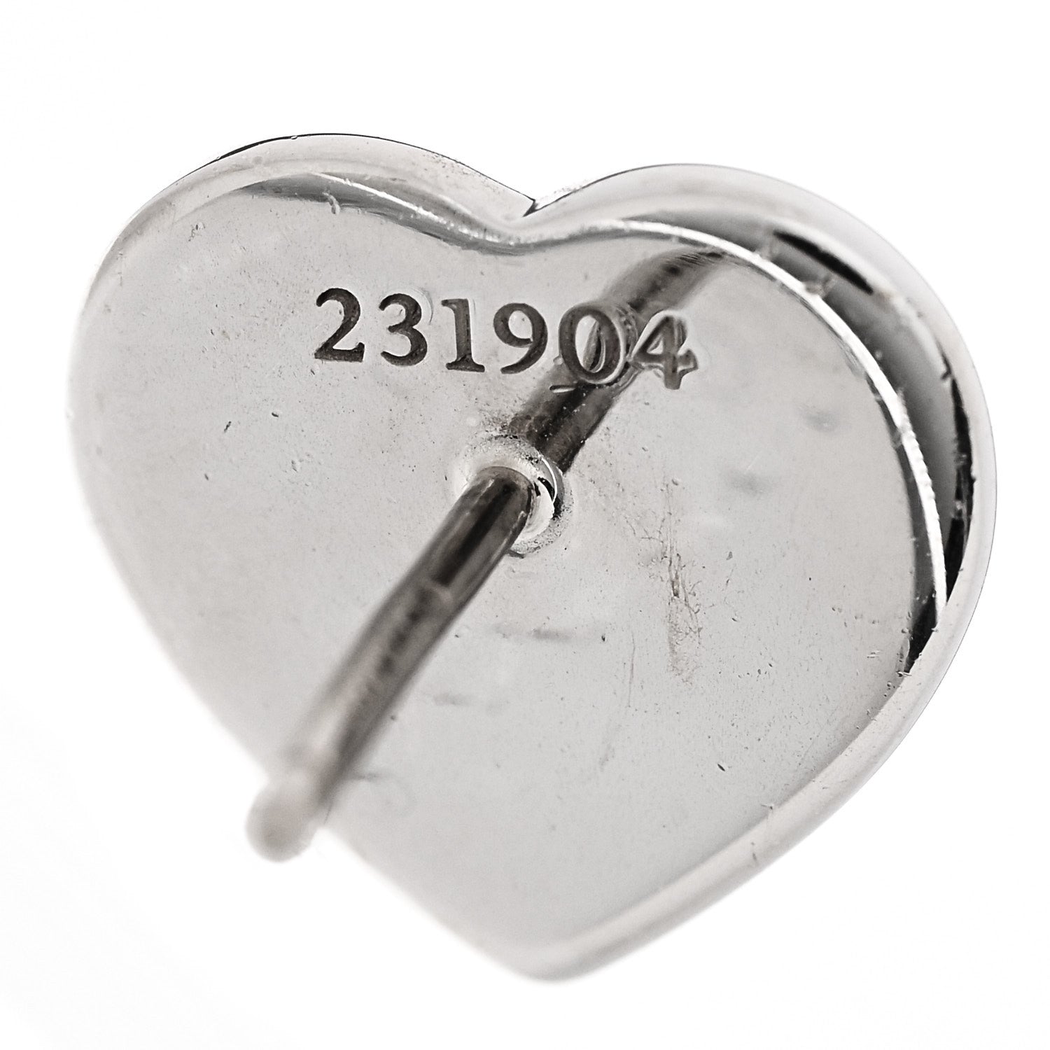 Tiffany Sterling Silver Lovestruck Heart Tag & Arrow Earrings 5 of 6