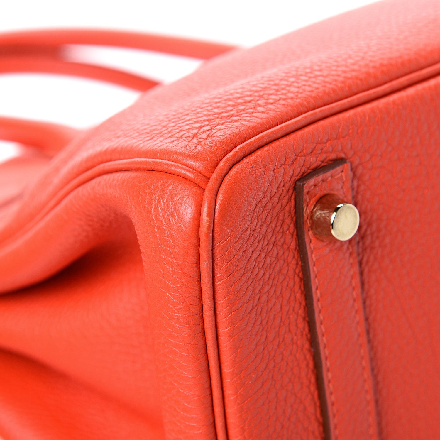 Hermes Togo Birkin 30 Capucine 11 of 15