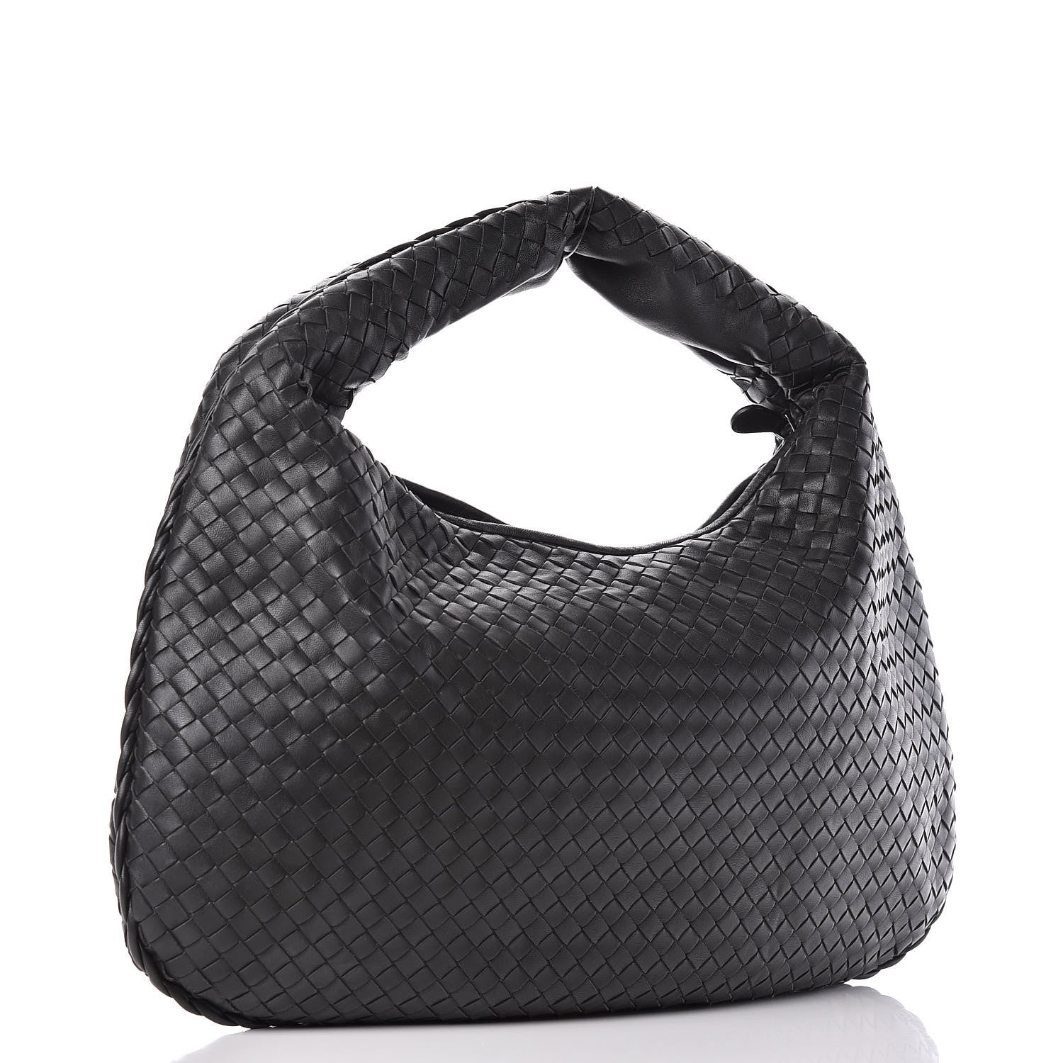 Bottega Veneta Nappa Intrecciato Large Veneta Hobo Ardoise 3 of 9