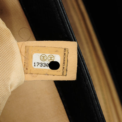 Chanel Calfskin Quilted Small CC Crown Flap Black 9 of 9