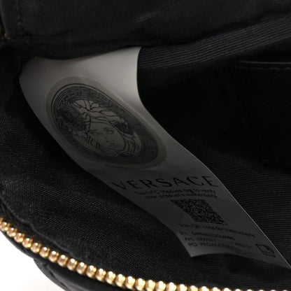 Versace Nappa Quilted Medusa Belt Bag Black 7 of 10
