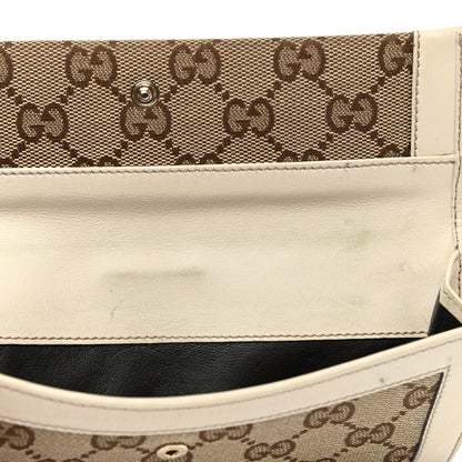 Gucci Monogram Continental Flap Wallet Off White 11 of 17