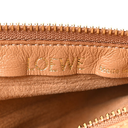 Loewe Lambskin Pleated Bracelet Pouch shoulder Bag Warm Desert 7 of 10