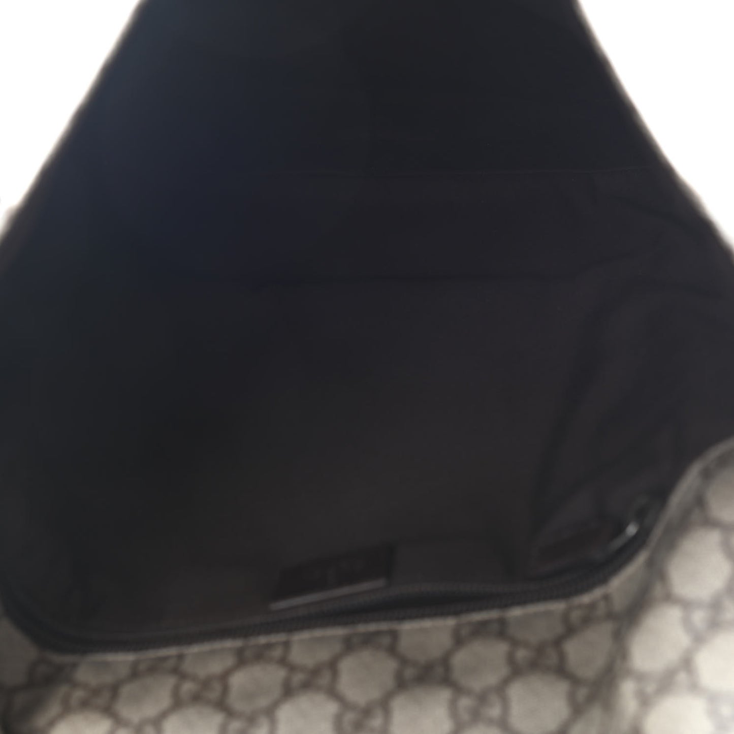 GG Plus Monogram Web Large Flap Messenger Bag Beige Dark Brown